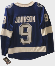 $50 Tyler Johnson #9 T.B. Lightning NHL 2020 Champions Blue White Jersey XS New - £42.20 GBP