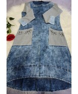 Show On Women&#39;s Denim Medium Dress Accented With Studs In The Pocket! - £34.82 GBP