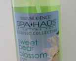 SILKIENCE Sweet Pear Blossom Body Mist SPA HAUS CLASSIC COLLECTION 8 oz - £13.30 GBP