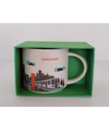 New in Box STARBUCKS Coffee Mug &quot;You Are Here Collection&quot; Chicago Illinois - $16.79