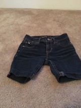 Jordache Girls Blue Jean Shorts w/Pockets Size 4 Regular Fit - £20.59 GBP