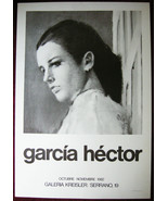 Original Poster Spain Kreisler Mexico Garcia Woman &#39;82 - £43.68 GBP