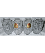 4 ea 24% Lead Crystal Whiskey Shot Glasses  Echt Bleikristall Katharinen... - $41.22 CAD