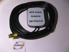 GPS Active Antenna 3.3 Volt DAM-1575A2 3M RG174 Cable SMA Male - NEW Qty 1 - $9.49