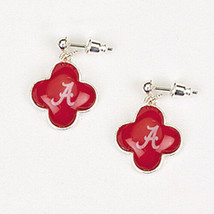 Seasons Jewelry Alabama Quatrefoil Logo earrings - $12.95