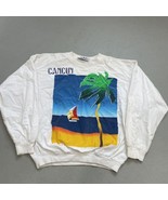 Vintage 90s CANCUN colorful Beach tropical sweatshirt, trendy indie 1990... - €20,69 EUR