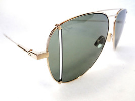 Saint Laurent Men&#39;s Sunglasses Titanium Sl 193 T Cut 003 Gold/Green Japan - New - £182.79 GBP