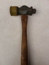 Craftsman Reg M-M Vintage Hammer Wood Handle Hand Tools Rubber Head - £19.28 GBP
