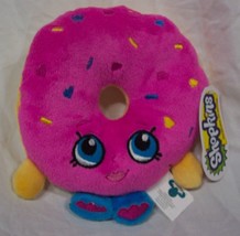 Shopkins Pink D&#39;lish Donut 7&quot; Plush Stuffed Animal Toy New w/ Tag - £14.73 GBP