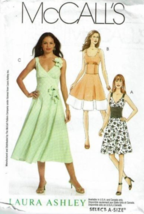 McCalls Sewing Pattern 5846 Dress Laura Ashley Size 6-14 - $9.89