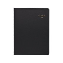 2024 AT-A-GLANCE 9&quot; x 11&quot; Monthly Planner Black (70-260-05-24) - £32.64 GBP