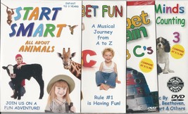 4 Dvds For Children Educations Brand New - £7.78 GBP