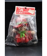 Vtg NOS Treasure House Miniature Elf w/ Ski Poles Craft Crafting Hobby Shop - €6,85 EUR