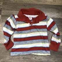 Vintage 1980&#39;s Kid&#39;s Garanimals Crewneck Long Sleeve Striped Polo Shirt ... - $148.51 MXN