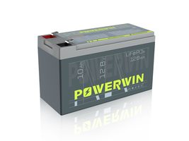 POWERWIN 12V 10Ah Lithium LiFePO4 Battery 4000+ Deep Cycle Battery Built-in BMS  - £55.65 GBP+