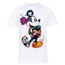 Disney Micky Mouse Iconic Character Collage T-Shirt White - £25.07 GBP+