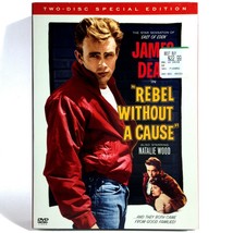 Rebel Without a Cause (2-Disc DVD, 1955, Widescreen) Like New w/ Slipcover !   - $7.68