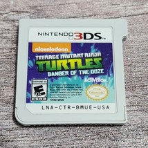 TMNT Teenage Mutant Ninja Turtles Danger of the Ooze Nintendo 3DS GAME ONLY - £6.86 GBP