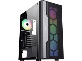 Gaming PC Nvidia RTX 3050 Graphics AMD Ryzen 5 5600X 500GB SSD Desktop Computer - £797.20 GBP
