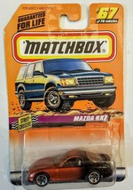 Matchbox Diecast Car Mazda RX7 Street Cruisers Brown Black Ombre 1997 Se... - £9.99 GBP
