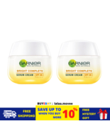 2X Garnier Skin Naturals Bright Complete Serum Cream SPF 30 PA+++ 50 ml ... - $685.99 MXN
