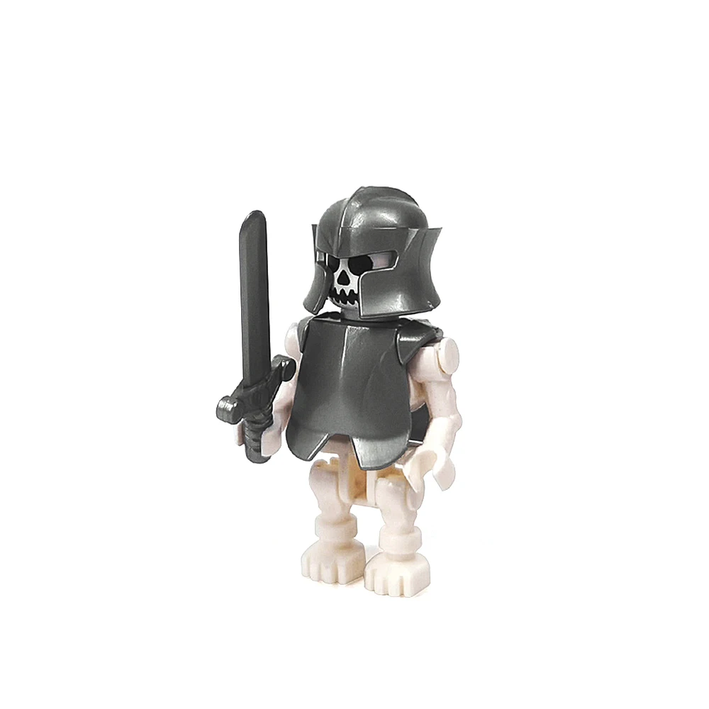 MOC Halloween Skeleton Army Mini Doll DIY Building Blocks Toy Set (F) - £6.61 GBP