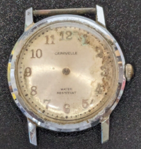Vintage Caravelle Men&#39;s Mechanical Wristwatch 11DP for Parts/Repair - £17.50 GBP