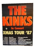 The Kinks German Tour Poster Berlin Christmas 1987-
show original title
... - $134.47