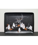 NEW RARE Pottery Barn Large Scary Squad Rectangular Serving Platter 16&quot; ... - £170.37 GBP