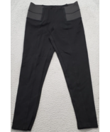 Willow &amp; Clay Leggings Women&#39;s S Black Rayon Seamless High Waist Skinny ... - $18.49