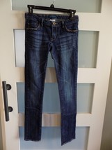Levi&#39;s  W/Studs Skinny Jeans (Adjustable Waist) Size 14 Girl&#39;s - $22.08