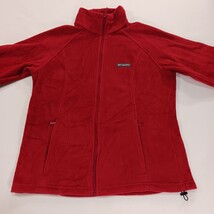 Columbia WL6439 Women's Red Benton Springs Full Zip Fleece Jacket Size Large image 12