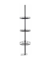3-Tier Tension Rod Caddy Bronze - $52.12 CAD