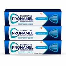 3 x Sensodyne PRONAMEL MultiAction SLS Free Toothpaste for Sensitive Tee... - £34.75 GBP