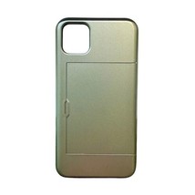 iPhone 11 Pro MAX 6.5&quot; Olive Green Protective Case w Sliding Door Card Holder - £9.05 GBP