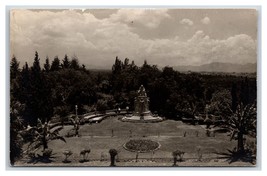 RPPC Chapultepec Castle Statue Mexico City Mexico Postcard O16 - £3.82 GBP