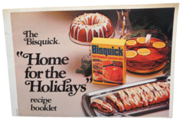 VTG 1979 Bisquick Recipe Advertising Booklet Nostalgic Display Piece Eas... - £8.82 GBP
