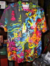 Robert Graham Mndscape Park Short Sleeve Shirt Size Medium NWTS image 3