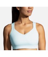 NWT Brooks Drive Convertible Run Sports Bra Ice Blue / Vivid Teal 34DD - £25.61 GBP