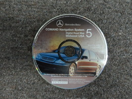 1999 Mercedes Benz Comand Nav Système Midwest Numérique Route Carte CD #... - $19.95