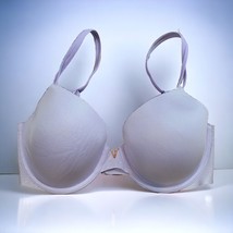 Victoria&#39;s Secret Perfect Lined Perfect Coverage Lavender Purple Bra - S... - $34.65