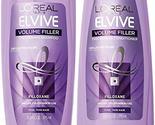 L&#39;Oreal Paris Elvive Volume Filler Thickening Shampoo and Conditioner Se... - £14.21 GBP