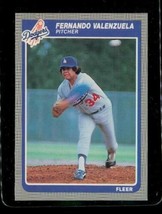 Vintage Baseball Card Fleer 1989 #387 Fernando Valenzuela Dodgers Pitcher - £6.01 GBP