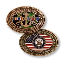 United States Navy Global War On Terrorism 2.25&quot; Challenge Coin - £27.41 GBP