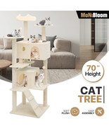 70&quot; Cat Tree Cat Tower Activity Center Large Kitten Playing Condo House ... - £131.88 GBP