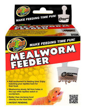 Zoo Med Hanging Mealworm Feeder: Enhance Your Reptile&#39;s Feeding Experience - $4.90+