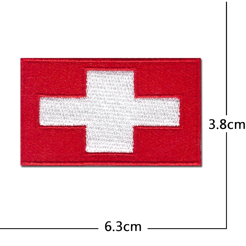 Play National flag computer embroidery patches clothes sticker ironing sew Appli - £23.57 GBP