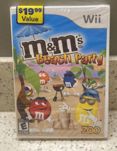 M&amp;M&#39;s Beach Party (Nintendo Wii, 2009) Brand New Sealed - £6.19 GBP