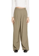 Morgan De Toi Women Trousers - 40 Green Designer Fashion Pants 2025 - $1,291.83 MXN