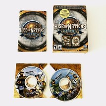 Rise of Nations: Gold Edition (PC, 2004) - Small Box, Game, Key &amp; Manual/Inserts - $8.60